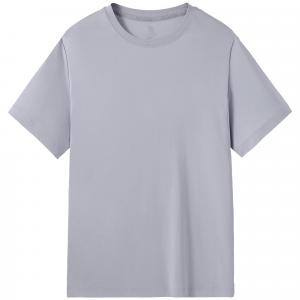 Универсальная футболка с коротким рукавом, удобная для кожи, Unisex CAMEL, recycling серый