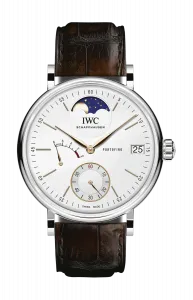 Часы portofino hand wound moon phase Iwc Schaffhausen