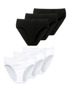 Трусы Schiesser, цвет schwarz/weiss