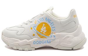 Кроссовки MLB Big Ball Chunky Chunky Sneakers Unisex Low-Top White Yellow
