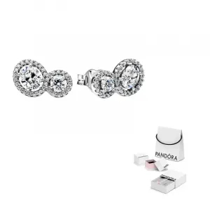 Pandora Серьги из стерлингового серебра 925 пробы