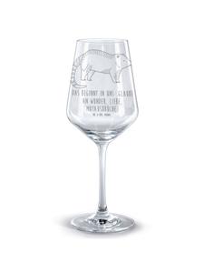 Бокал для вина с коати и надписью на прозрачном фоне Mr. & Mrs. Panda