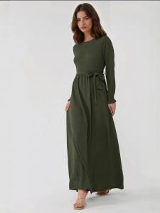 Hiccup Платье в оливковом цвете