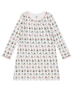 Платье для отдыха с изображением уютных пингвинов от Ro's Garden, цвет multi