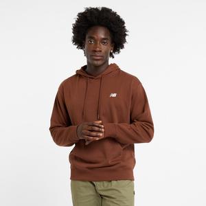 Толстовка Kapuzensweat sport Essentials из френч терри New Balance, цвет rich oak (mt41508rok)