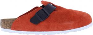 Унисекс сабо Birkenstock Boston с мягкой стелькой, красный