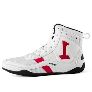 Амортизирующие нескользящие износостойкие высокие кроссовки для тренировок Unisex LOKWT, черные