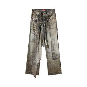 Брюки Diesel P-Aloma Trousers, Black/Denim