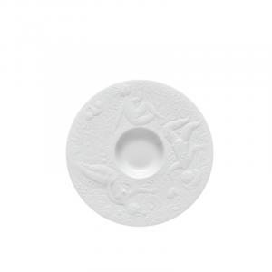 Magic Flute Белое блюдце для эспрессо 12 см Rosenthal studio-line, белый