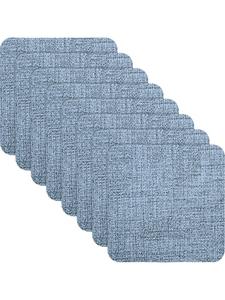 Erwin Müller Подставки под стаканы Elvas, набор из 8 штук, синего цвета