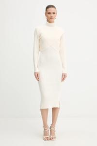 Платье и свитер Morgan, бежевый