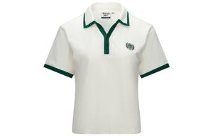 Reebok Женская поло бежевого цвета