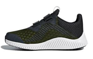 Fortarun Kids Кроссовки детские низкие черные/желтые/белые Adidas