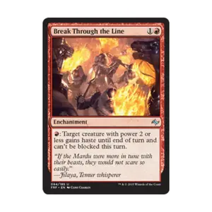 CCG Прорваться через линию (U), MTG - Fate Reforged