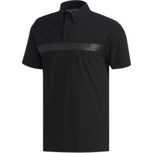 Adidas Мужские поло-рубашки, черные, с воротником-поло, умеренно прямой крой