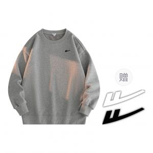 Свитшот Huichao Riding The Wind Collection Unisex WARRIOR, светло-серый fleece-lined[with free merch]