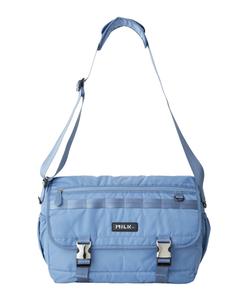 Сумка-мессенджер с логотипом Milkfed., цвет Ltblue