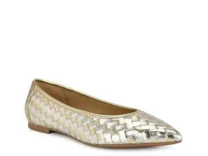 Largo Балетки Nine West, Gold/Silver