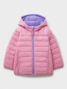 Детская куртка Lowther Reversible Puffer Crew Clothing, Multi/Pink