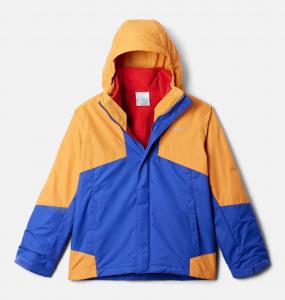 Детская водонепроницаемая куртка Columbia Bugaboo III Interchange Jacket Boys Multi Waterproof Full Zip JAX253