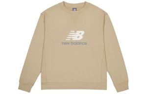 Толстовка унисекс коричневая New Balance, коричневый