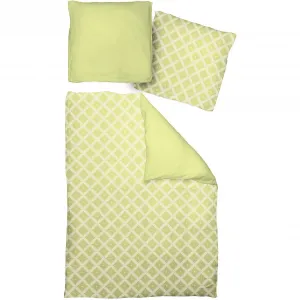 Постельное белье Adam «Марокканский Шираз» с клетчатым узором, светло-зеленый