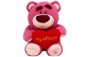 Disney Плюшевая кукла Lotso's Hug Of Love Pink высотой 33 см