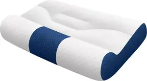 Подушка для шеи из пены с эффектом памяти для снятия напряжения в шее, регулируемая ортопедическая подушка-сэндвич, мягкая, дышащая подушка для шеи для всех возрастов Hdvery