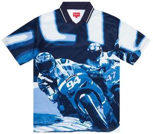 Футбольная майка Supreme Racing, синий