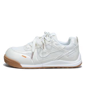 WARRIOR Женские дышащие легкие низкие повседневные туфли устойчивые к истиранию бежевые, цвет Beige