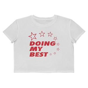 Juniors' Grayson Threads The Label Doing My Best укороченная футболка с принтом Unbranded