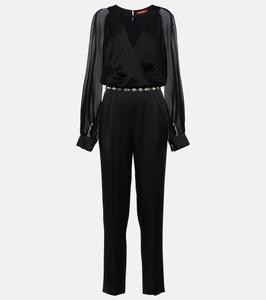 Однобортный комбинезон Max Mara, Nero