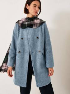 Пальто Lily Boucle Monsoon, Pale Blue