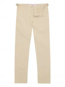 Брюки чинос Fallon с пряжкой Orlebar Brown, бежевый