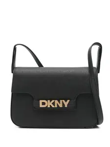 Сумка через плечо с логотипом DKNY, черный