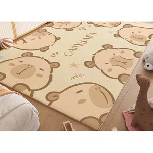 Budis Ковер 200х340 см для гостиной/детской, washable, waterproof, upgraded fine yarn