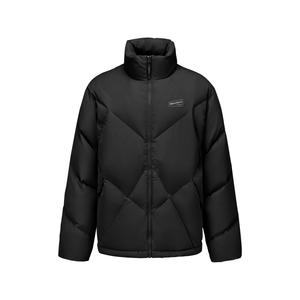 Skechers Пуховик унисекс угольно-черный, Carbon Black/0018