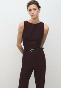 Комбинезон Mango WITH BELT, Bordeaux