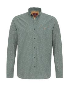 Рубашка обычного кроя на пуговицах Williot, зеленый
