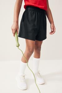 Спортивные шорты на завязках из 100% хлопка (3 16 лет) Next, черный