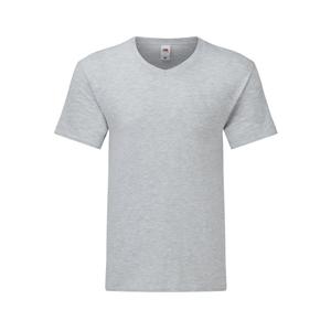 Легендарная футболка с v-образным вырезом 150 дюймов Fruit Of The Loom, серый