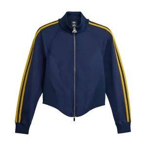 X Miaou TRACKTOP FW25 Куртка женская Adidas Originals, темно-синий