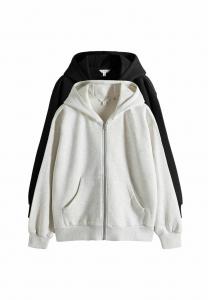 Толстовка THE SET 2 PACK THOUGH HOODIES, Black Grey Marl/Black