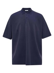 Рубашка поло с принтом якоря JW Anderson, синий