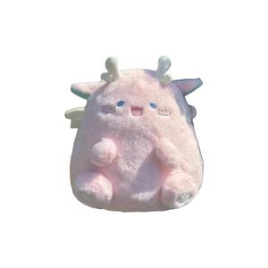 Плюшевая игрушка Chubby Dragon милые куклы 30см/40см/50см высота XIWANTONG, розовый