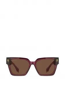 Солнцезащитные очки с цветочной аппликацией Etro, фиолетовый