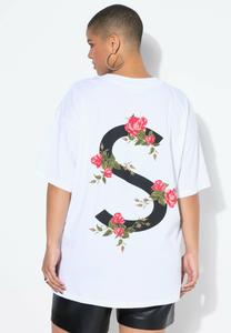 Футболка Studio Untold ROSY GRAPHIC LOGO, Snow White/White