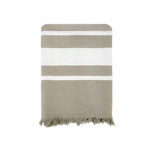 Банное полотенце LE COMPTOIR DE LA PLAGE бежевый, 170/90 см