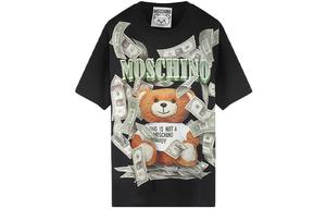 MOSCHINO Футболка унисекс черная