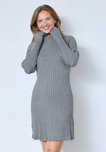 Платье PEPPERCORN ANNA OVER KNEE, Steel Grey Melange/Gunmetal